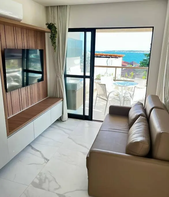 Flat De Luxo Beira-Mar Em Porto De Galinhas Apartamento
